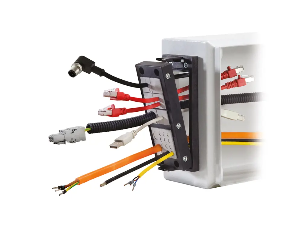 Cable Entry Systems for cables switch connectors 