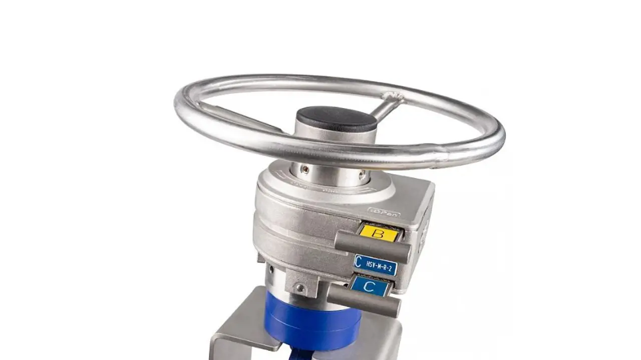 Duelco Valve locking system
